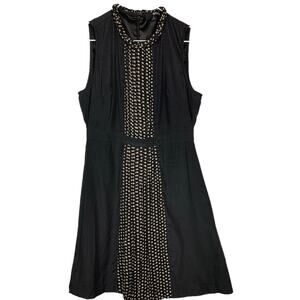 Small Brooklyn Industries Lined Sleeveless Junior Women's Black Dress